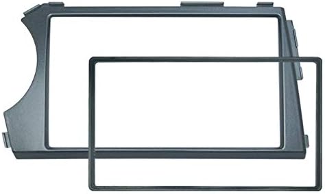 FEELDO Car Refitting 2DIN Radio Stereo DVD Frame Fascia Dash Panel Installation Kits for SsangYong Actyon Kyron (LHD) (A:17398mm)