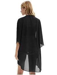 Kimono suelto de gasa para dama, talla grande