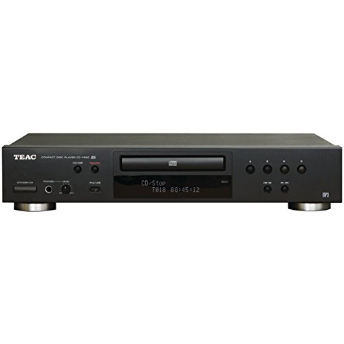 TEAC CD-P650-B Compact Disc Player with USB and iPod Digital Interface (Black) (Renewed)