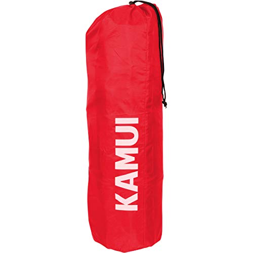 KAMUI Self Inflating Sleeping Pad - 2 Inch Thick Camping Pad Connectable with Multiple Mats for Tent and Family Camping (Red)