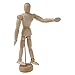 Jointed Puppet - TOOGOO(R)4.5 Inch Wooden Male Artist Manikin Jointed Mannequin Hand Blockhead Puppet (4.5inch)