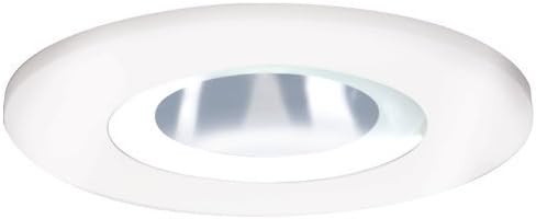 Halo Recessed 3008FG 3-Inch 15-Degree Shower Light White Plastic Trim with Frosted Glass Lens by Cooper Lighting