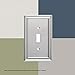 Brainerd 64685 Wall Plate / Switch Plate / Cover Screw Pack, Satin Nickel