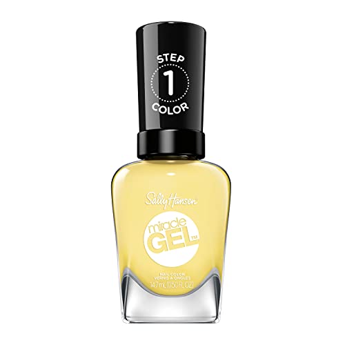 Sally Hansen Miracle Gel Salon Quality Nail Polish | Gel-Like Formula, Two-Step…