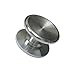 Replament Part, MNtech Stainless Steel Thumb Button for 606 Bearing Cap EDC Focus Toy Spinner (Silver)