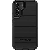 OtterBox Defender Series Case for Samsung Galaxy S22 Plus (NOT S22/Ultra Models) Case Only - Non-Retail Packaging - Antimicrobial - Black