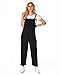 StyleDome Women's Strap Overall Pockets Long Playsuit Casual Baggy Sleeveless Pants Jumpsuit Trousers