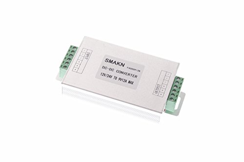 Smakn® dc/dc converter 12v/24v step down to 9v/12a 9v 12a 108w p…