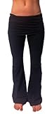 Hard Tail Women's Scrunchy Waistband Wide Flare Pant