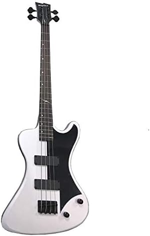 Jazz Guitar Custom Uk Boult Brand 4 String Explorer Electric Bass Solid Body Bass Guitar Silver Grey 38 Inches Amazon Ae