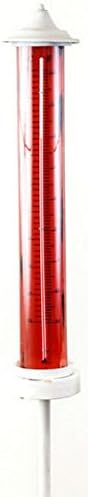Red Garden Stake Thermometer, 53".