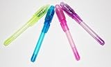 Towallmark Invisible Ink Pen with Uv Light: Pack of 4