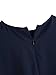 Romwe Women's Zip Back Blouse Ruffle Short Sleeve Tee Top