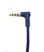 Replacement Audio Cable Cord Wire with in-line Microphone and Control Compatible with Beats by Dr Dre Headphones Solo/Studio/Pro/Detox/Wireless/Mixr/Executive/Pill (Blue)