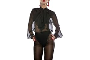 SUNGDOGIN Women's Victorian Vintage Long Sleeve Shirt Gothic Medieval Blouse Fashion Elegant Ruffle Business Casual