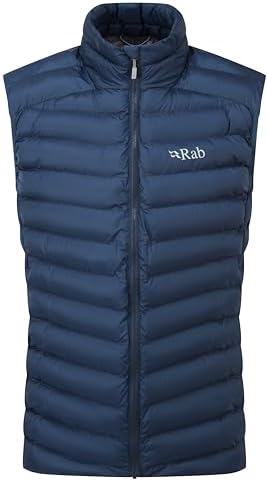 Rab Men's Microlight Vest - 700-Fill Lightweight Down Gilet for