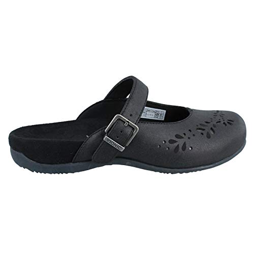 Vionic with Orthaheel Technology Rest Midway Womens Mule Mary Jane Black Size 8