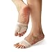 2 Pairs Women's Ballet Belly Dance Half Sole Paws Pad Foot Thong Dance Paw Shoes Forefoot Pads Toe Undies(M, White)