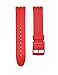 Timewheel 17mm Warm Color Series Replacement Watch Band Compatible for Standard Gents Swatch Watch (Red)