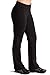 Fishers Finery Women's Ecofabric Classic Bootleg Yoga Pant (Black, XL Tall)