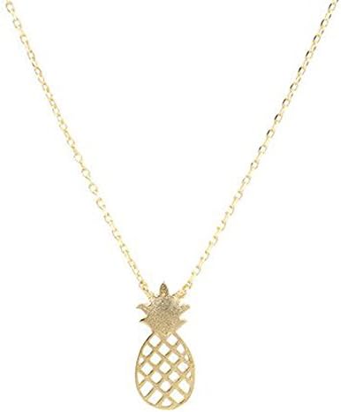 SunGems Pineapple Neckless (Gold)