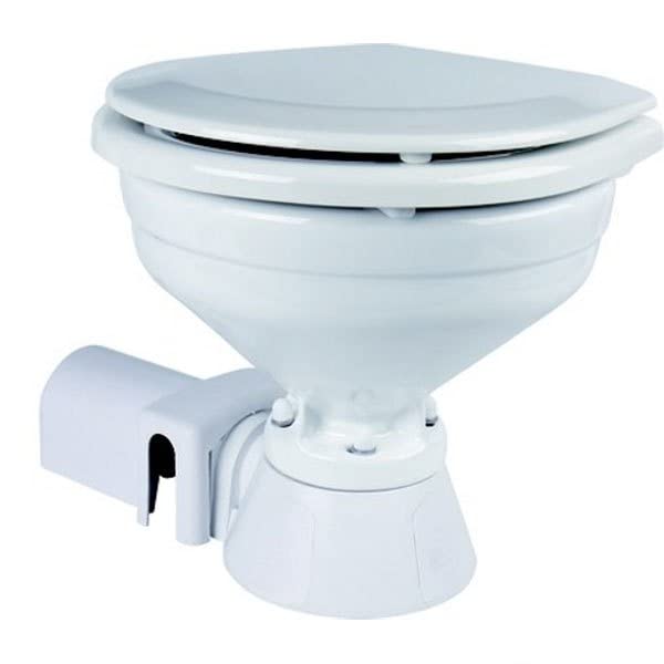 RECMAR INODORO ELECTRICO 24V SFMTE201 KUNSTSTOFF MARINE-TOILETTE