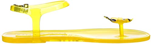 Katy Perry Women's The Geli Flat Sandal, bee, 5 Medium US