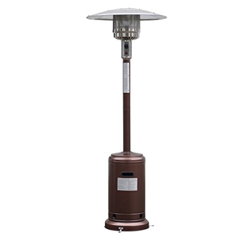Bronze Garden Outdoor Patio Heater Propane Standing LP Gas Steel w/accessories New