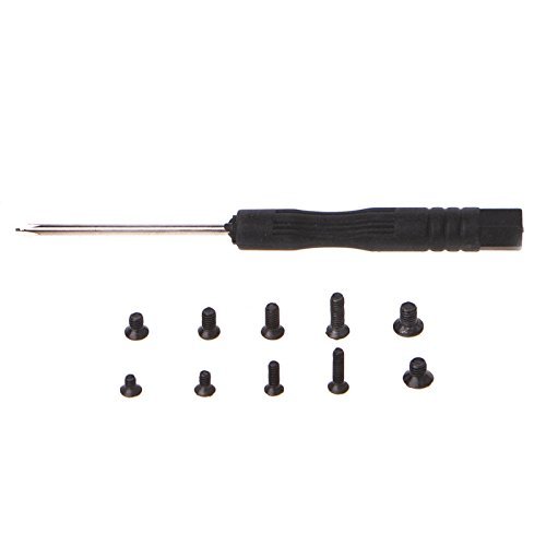 DollaTek Laptop Notebook Screws Set/Laptop Notebook Screw Assortment Kit - 500pcs/box, Black