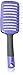 Goody GoCurl Paddle Brush, Purple - Detangler Comb For Women, Men, And Kids - Wet Or Dry – Removes Knots And Tangles, Best For Natural, Straight, Thick And Curly Hair – Pain-Free