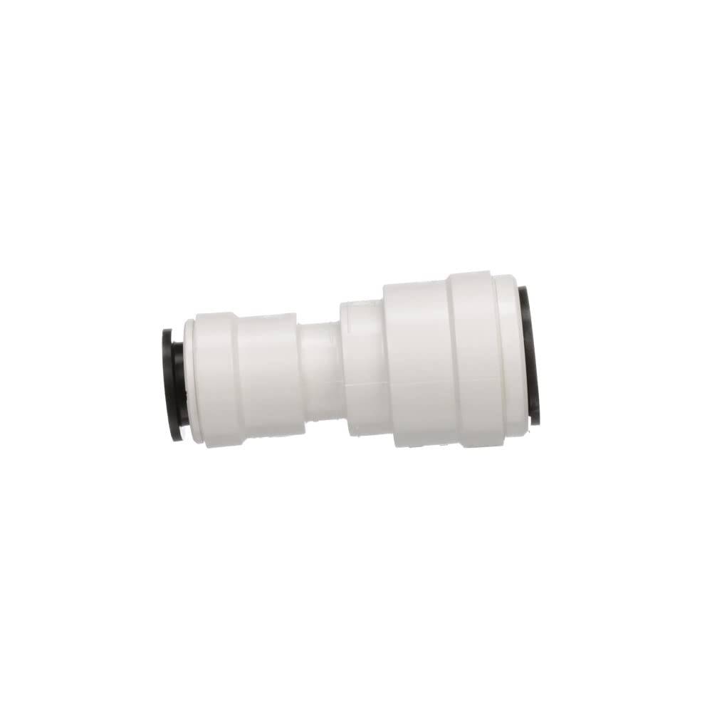Photo 1 of Watts 3515R-1008 AquaLock Plastic Series, 1/2" CTS x 3/8" OD Off-White Lead-Free Polysulfone Reducing Union Coupling, O-Ring, Quick Push-to-Connect Design, Tool-Free Installation