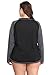 Vegatos Women Plus Size Long Sleeve Rash Guard UV Protection Swim Shirt Swimwear