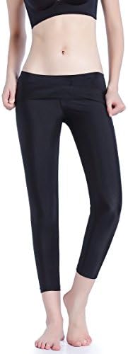 Stworld Hot Body Shapers Womens Get Sweat Running Sports Burning Fat Skinny Ninth Slimming Pants for Weight Loss