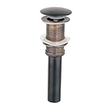 Lightinthebox Antique Bronze Pop up Drain for Vessel Sinks Discount Cheap Solid Brass Bathroom and Kitchen Sink Drains Unique Desinger Vanity Cooper Plumbing Fixtures Roman Tub Faucets Basin Drain