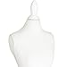 Best Choice Products Female Mannequin Torso Display w/ Adjustable Tripod Stand and Foam Padding, White