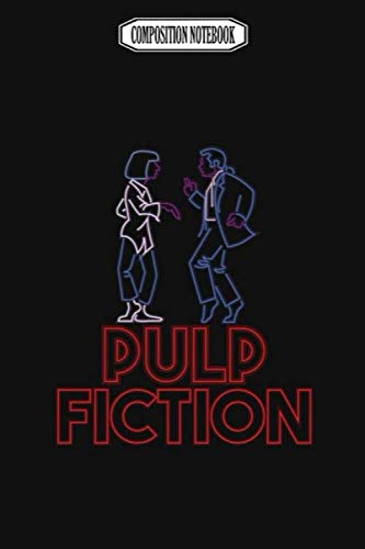 Composition Notebook: Pulp Fiction Neon Lights Wii Gavin Decorations Acaademy Switch Revolution Dance Notebook Journal Notebook Blank Lined Ruled 6x9 100 Pages