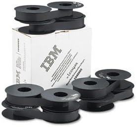 IBM 1040995 Lemark Nylon Printer Ribbon, Black (Box of six) Printers 6400, 6408.