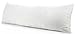 Deluxe Home Body Pillow - Hypoallergenic Fiber Filled Full Body or Pregnancy Maternity Pillow with Most Comfortable 1800 Series Dobby Striped Cotton Cover - Full Size 20x54 Down Alternative Pillow
