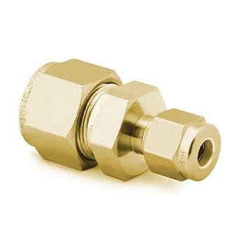 Bouchon Swagelok B-400-C 1/4" Laiton Pour Tube - Neuf (surplus), Sans Emballage, Légères Traces De Stockage