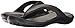 Crocs Unisex Men's and Women's Athens Flip Flops | Adult Sandals, Black/Smoke, 7 US