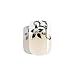 False Nails Bling Art French Fake Matte Gel Glitter Polished Squoval 24 Acrylic Medium Tips Glue (White, Black)