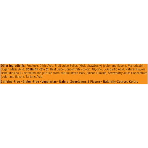 EMERGEN-C 1000MG VITAMIN C IMMUNE SUPPORT POWDER STRAWBERRY KIWI 30CT INCLUDES ZINC, MANGANESE, 7 B VITAMINS AND ELECTROLYTES FOR BACK TO SCHOOL ESSENTIALS
