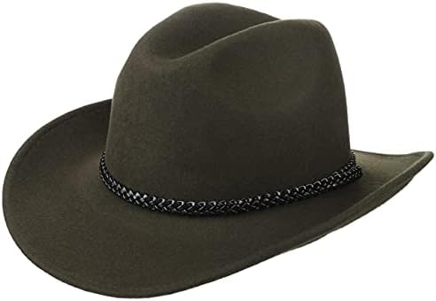 Stetson Jackson Fur Blend Hat OWJKSN-217142 at Amazon Men's