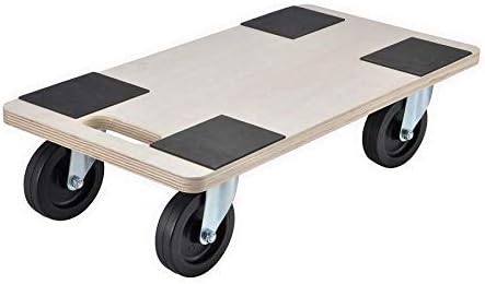 Unibos Heavy Duty Hand Dolly 400kg 4 Castors Furniture Mover Trolley