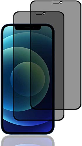 Privacy Screen Protector for iPhone 12 / iPhone 12 Pro Screen Protector [2 Pack] Anti-Spy Screen Protector 9H Hardness Armor Film Display Armor Film Anti-Scratch