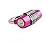 Wordlock PL-001-PK, Pink Combination Padlock – 5 Dial