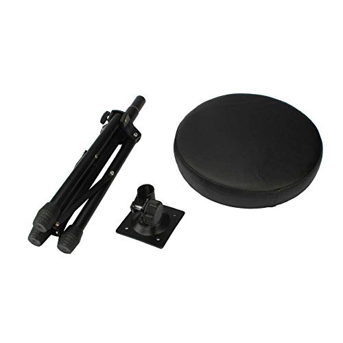 MC Soft Padded Drum Throne Seat Stool Stand Adjustable Chair Drummers Drumming New - Thumbnail 4