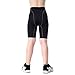 LANBAOSI Boys' Compression Shorts Youth Cool Dry Baselayer Sports Tights Athletic Elastane Legging Black