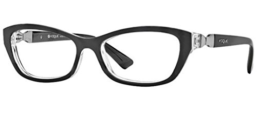 Vogue VO2890 Eyeglasses-W827 Top Black/Transparent-53mm