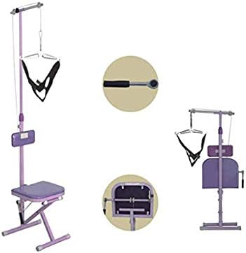 Xbswhm Cervical Traction Chair, Cervical Traction Device Neck Cervical Traction Device - Cervical Tractions Device Home Stretching Adult Pull Necks,A